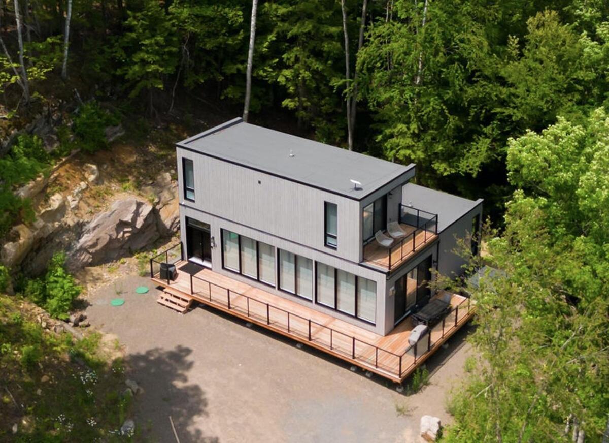 Le Cliff Cabin Farmhouse - Jacuzzi, 10 Min From Tremblant La Conception Exteriör bild